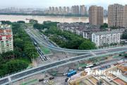 杨桥路江滨路口改造工程10日通车 出城时间缩短